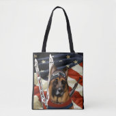 DUITSE HERDER BIATHTON TOTE BAG (Voorkant)