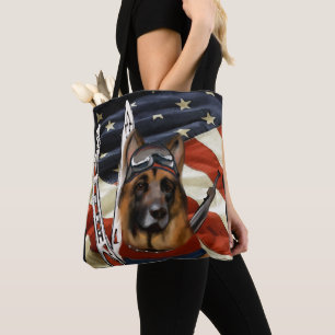 DUITSE HERDER BIATHTON TOTE BAG