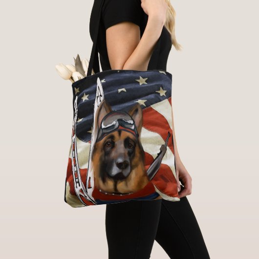 DUITSE HERDER BIATHTON TOTE BAG (Dichtbij)