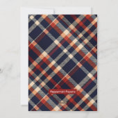 Duitse herder bos huisdier portret vrolijk en held feestdagenkaart (Achterkant)