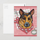 DUITSE HERDER BRIEFKAART (Voorkant / Achterkant)