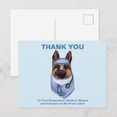 DUITSE HERDER BRIEFKAART (Voorkant / Achterkant)