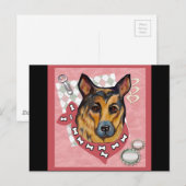 DUITSE HERDER BRIEFKAART (Voorkant / Achterkant)