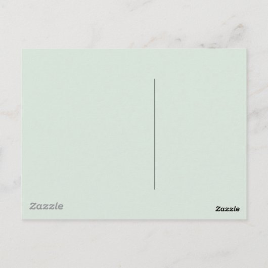 Duitse herder briefkaart (Achterkant)