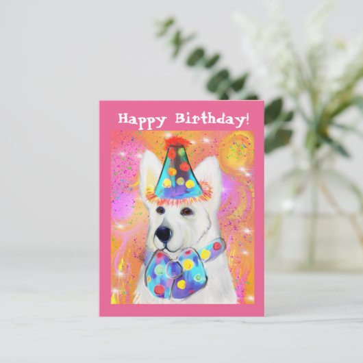 Duitse Herder     Briefkaart (Staand voorkant)