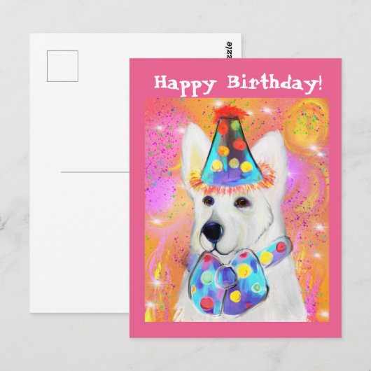 Duitse Herder     Briefkaart (Voorkant / Achterkant)