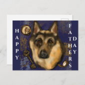 DUITSE HERDER     BRIEFKAART (Voorkant / Achterkant)