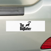 Duitse herder bumpersticker (Op auto)