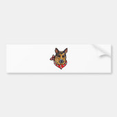 DUITSE HERDER BUMPERSTICKER (Voorkant)