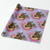 DUITSE HERDER      CADEAUPAPIER (Uitgerold)