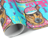 Duitse Herder  Cadeaupapier (Rol Hoek)