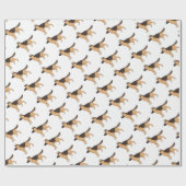 Duitse herder cadeaupapier (Vlak)