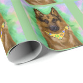 DUITSE HERDER CADEAUPAPIER (Rol Hoek)