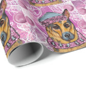 Duitse Herder    Cadeaupapier (Rol Hoek)