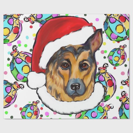 DUITSE HERDER CADEAUPAPIER (Vlak)