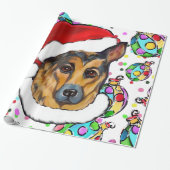 DUITSE HERDER CADEAUPAPIER (Uitgerold)