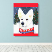 Duitse Herder Canvas Afdruk (Insitu (Houten vloer))
