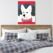 Duitse Herder Canvas Afdruk (Insitu (Slaapkamer))