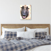 DUITSE HERDER CANVAS AFDRUK (Insitu (Slaapkamer))