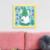 DUITSE HERDER CANVAS AFDRUK (Insitu (Woonkamer))
