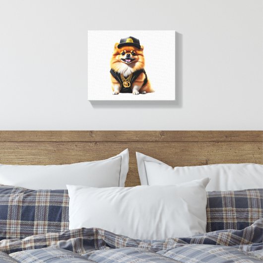 Duitse Herder  Canvas Afdruk (Insitu (Slaapkamer))