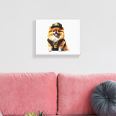 Duitse Herder Canvas Afdruk (Insitu (Woonkamer))