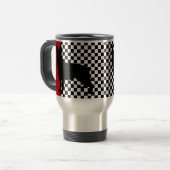 DUITSE HERDER CAR COFFEE MOK (Voorkant links)