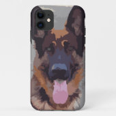 Duitse herder Case-Mate iPhone case (Achterkant)