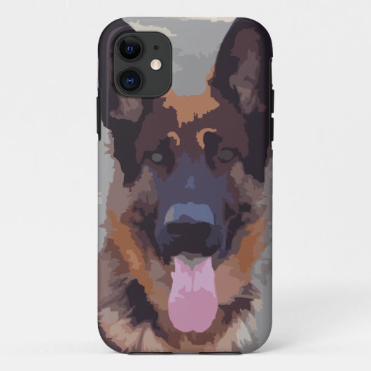 Duitse herder Case-Mate iPhone case (Achterkant)