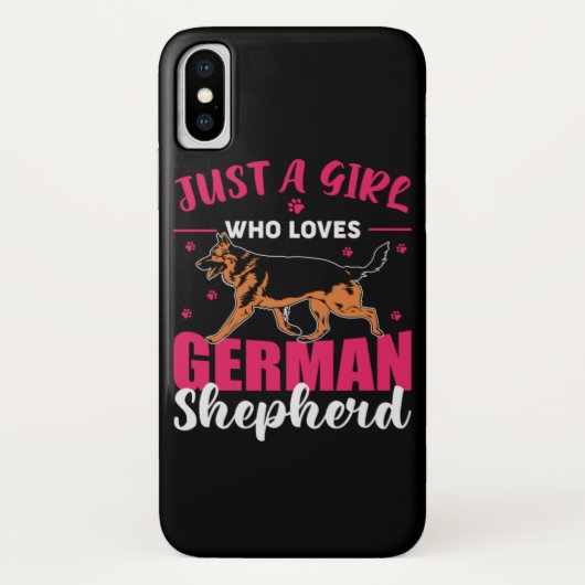 Duitse herder Case-Mate iPhone case (Achterkant)