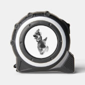 Duitse herder Charcoal 2 - Button Rolmaat (Voorkant)