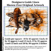 Duitse Herder Cowboy Sheriff Dog DP2L Decoupage Tissuepapier