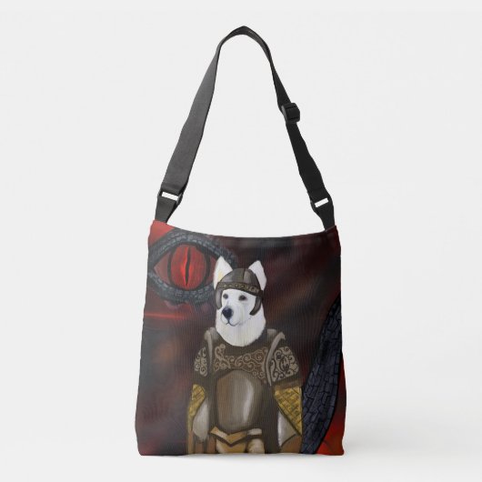 Duitse Herder Crossbody Tas (Voorkant)