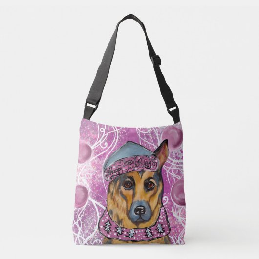 Duitse Herder        Crossbody Tas (Voorkant)