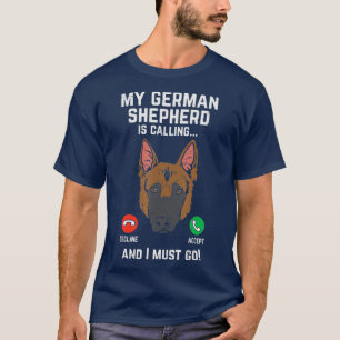 Duitse herder die zegt dat ik moet gaan naar K9 Ho T-shirt