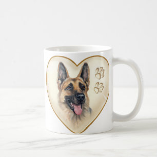 Duitse Herder Dog Coffee Mok Cup