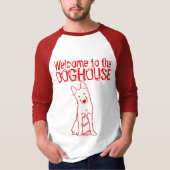 Duitse herder Doghouse T-shirt (Voorkant)