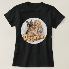 Duitse Herder dogmom hond T-shirt