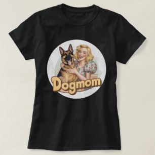 Duitse Herder dogmom hond T-shirt