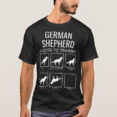 Duitse Herder Eigenaar Tshirt Grappige Gids Voor H (Voorkant)