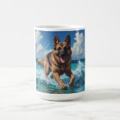 Duitse Herder Elegant Coffee Mok (Center)