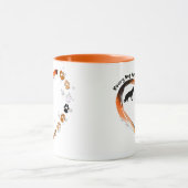Duitse Herder Elke Hond Dog Matters Hart Pet Paws Mok (Midden)