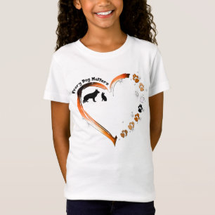 Duitse Herder Elke Hond Dog Matters Hart Pet Paws T-shirt