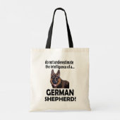 Duitse herder Elzasser Hond Duitse Herder Tote Bag (Achterkant)