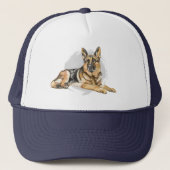 Duitse herder, Elzasser Trucker Pet (Voorkant)
