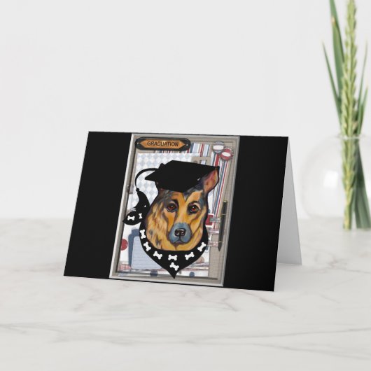 DUITSE HERDER FEESTDAGEN KAART (Voorkant)