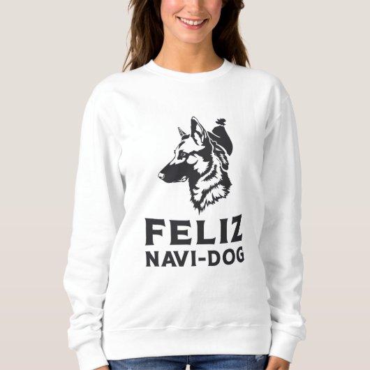 Duitse herder Feliz Navi-Dog Dogs Dier Trui (Voorkant)