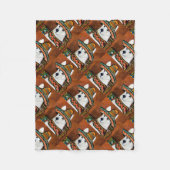 Duitse Herder Fleece Deken (Voorkant)