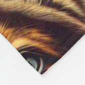  Duitse herder Floral Fleece Deken (Hoek)