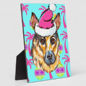 DUITSE HERDER FOTOPLAAT (Zijkant)